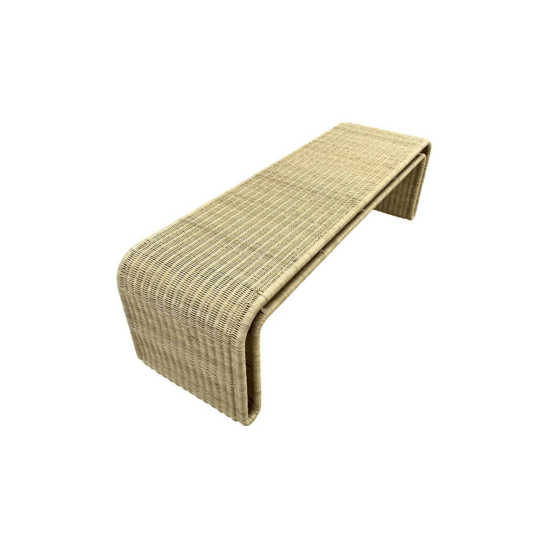 The Citizenry Penida Wicker Bench - Thumbnail 7