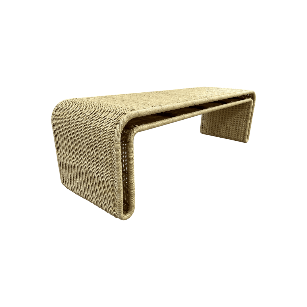 The Citizenry Penida Wicker Bench - Thumbnail 9