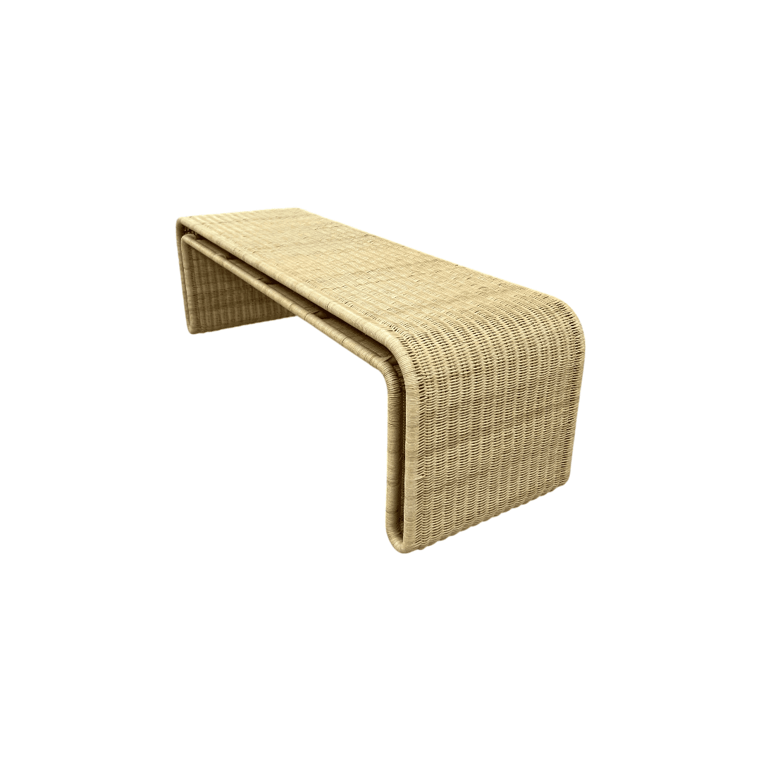 The Citizenry Penida Wicker Bench - Thumbnail 6