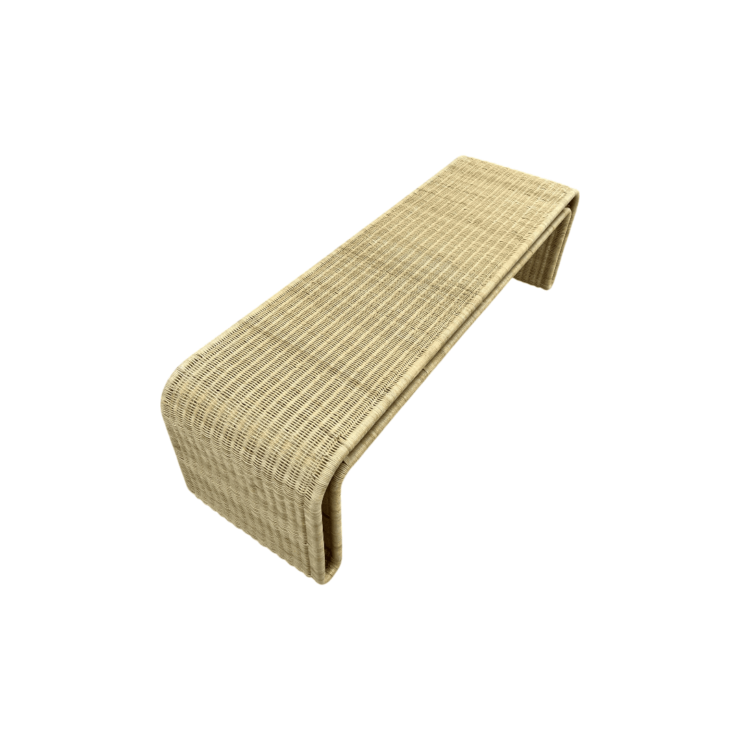 The Citizenry Penida Wicker Bench - Thumbnail 8