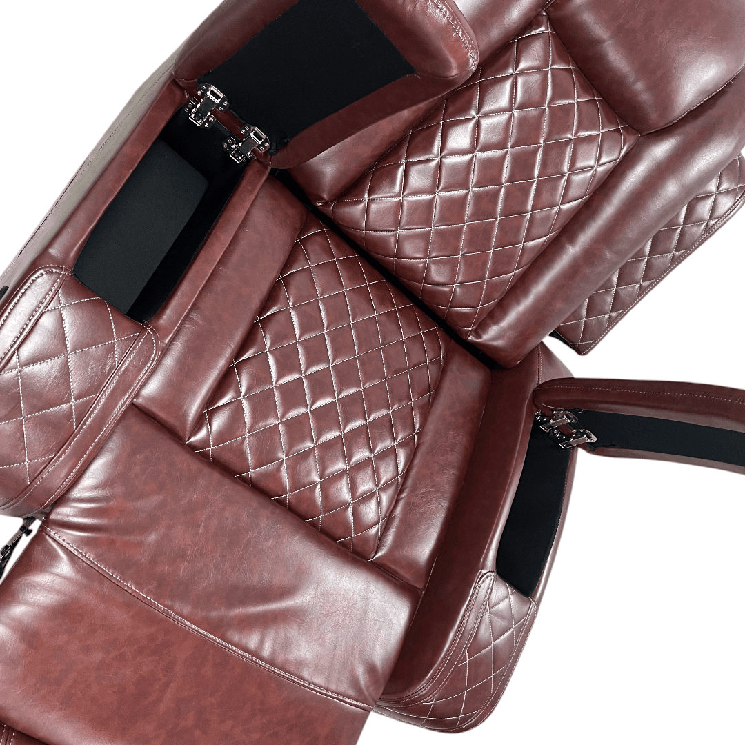 Winston Porter Charolett Breathing Leather Power Recliner Sofa with USB Ports Couch and Chair Set - Thumbnail 28