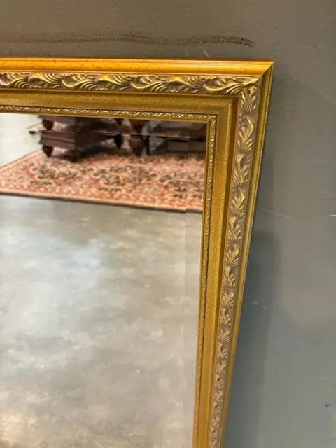 Gold Ornate Beveled Wall Mirror - Thumbnail 2