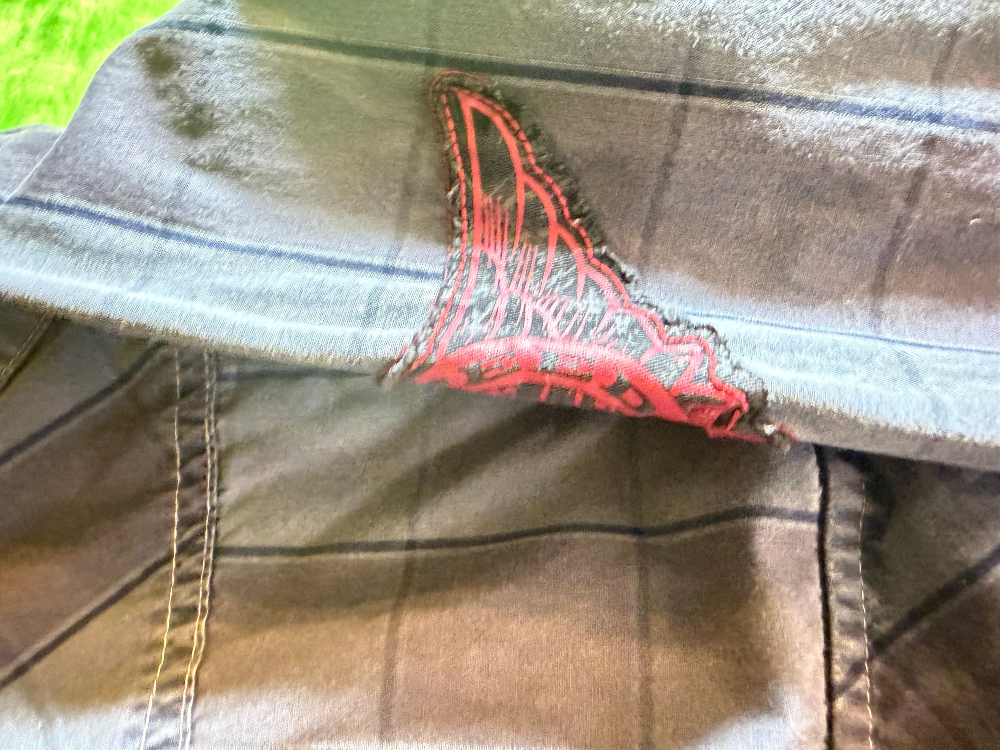 TITLE Harley Davidson Mens Pearl Snap Shirt Western Biker Plaid Gray Long Sleeve - Thumbnail 9