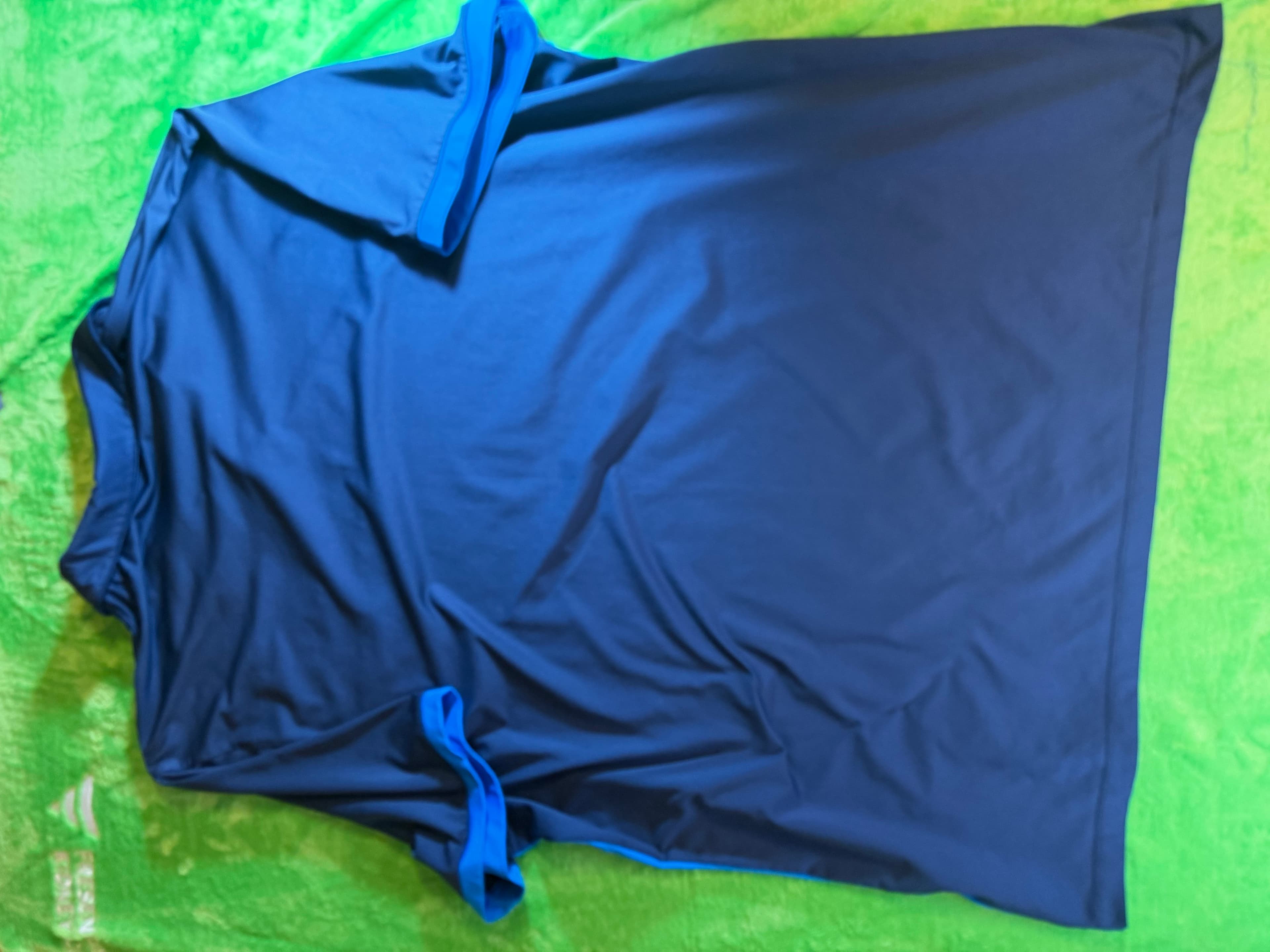 Nike Dri-FIT Golf Polo Shirt Blue/Gray Size Unknown - Thumbnail 2