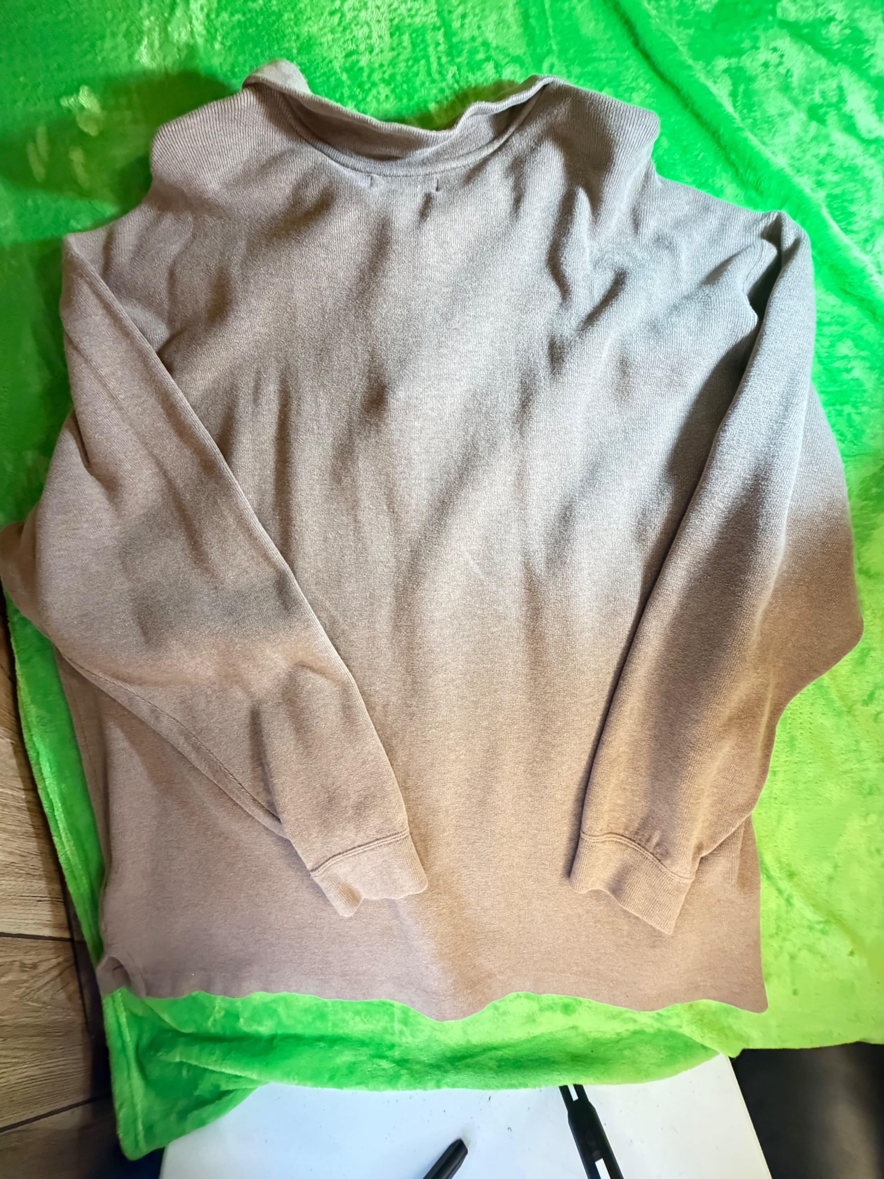 Polo Ralph Lauren Men's Zip-Up Sweater, Size Large, Tan - Thumbnail 2