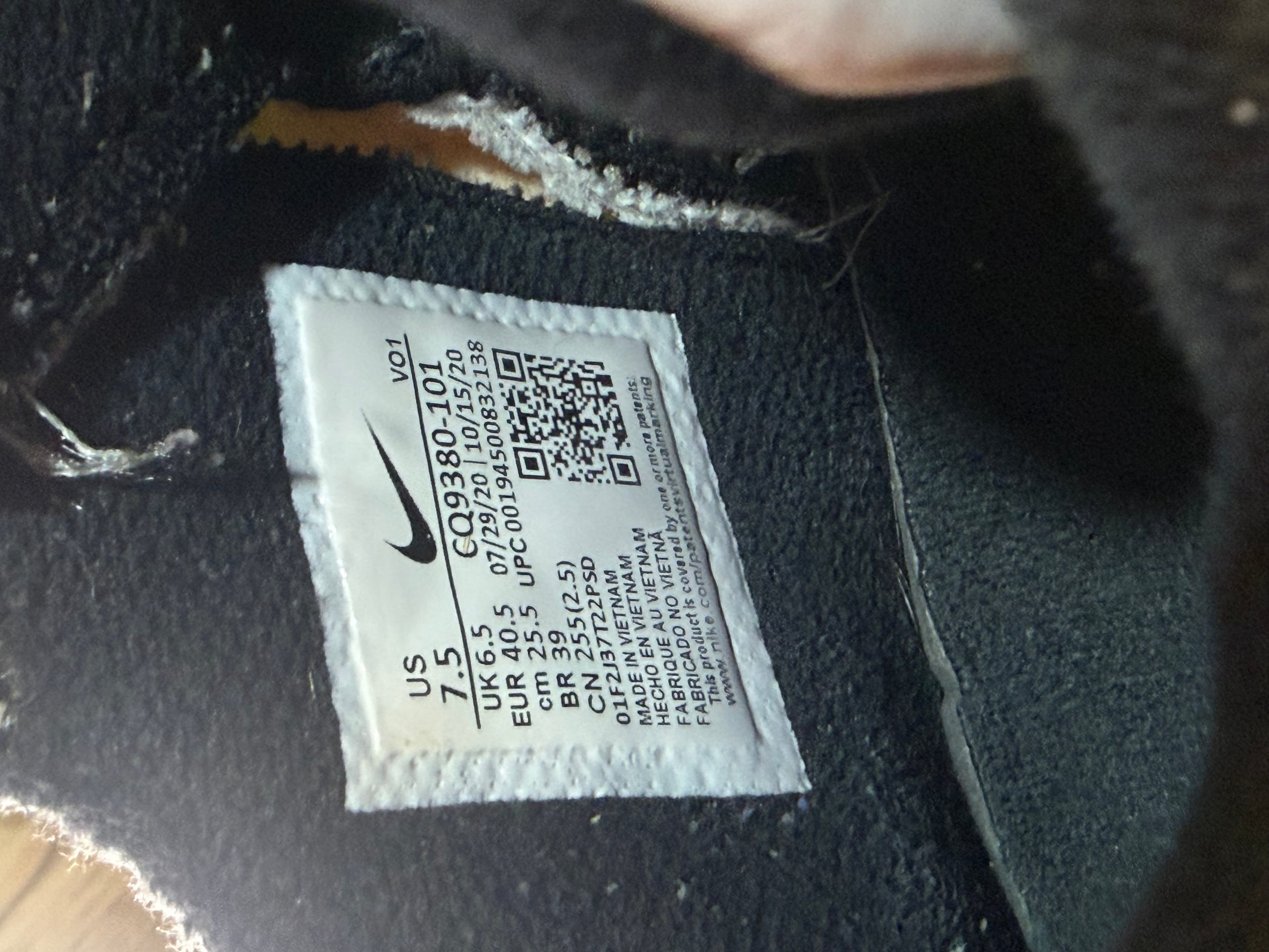 Nike LeBron Witness 5 Mens 7.5 White Black Basketball Sneakers CQ9380-101 - Thumbnail 7