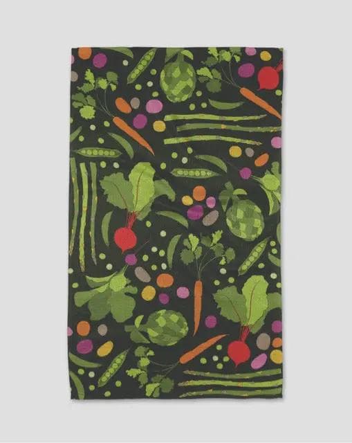 *NEW* Geometry Spring Sprout Tea Towel - Image 1