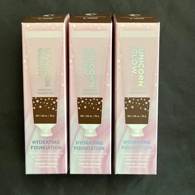 Unicorn Glow Hydrating Foundation 12 Cocoa - Thumbnail 8
