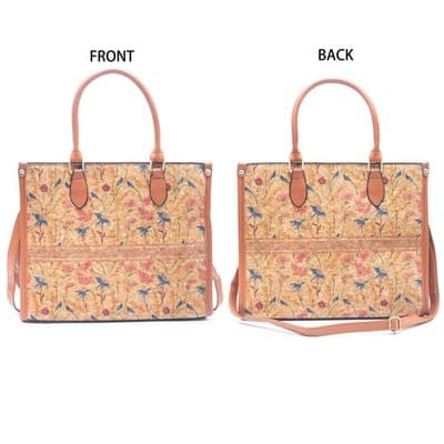 Cork Handbag | Adjustable Shoulder Strap - Thumbnail 2