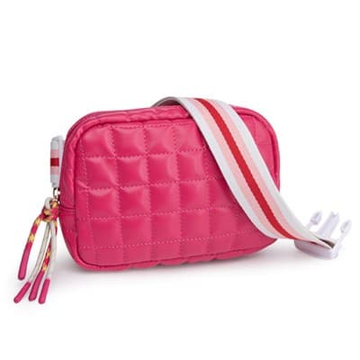 Puffer Bag Quilted Belt Bag Small Puffy Fanny Pack For Woman Running Traveling H