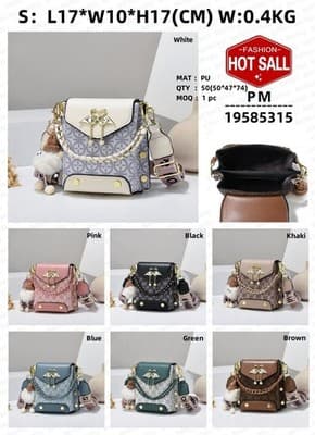 Fashionable Crossbody Flip Cover Bag - Thumbnail 3