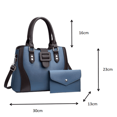 Luxury Women's Handbags - Tote Bag Handbag Set - Thumbnail 3