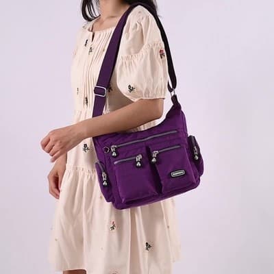 Women Shoulder Bags Multiple Pockets Waterproof Crossbody Bags - Thumbnail 3