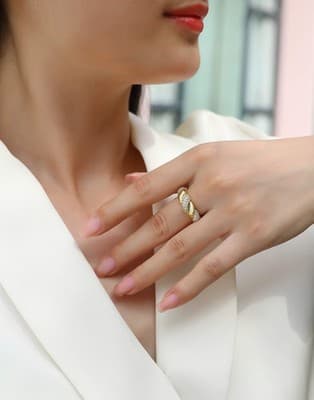 1Tengman - A Fashionable Jewelry Accessory Set With Moissanite S925 Sterling Sil - Thumbnail 7