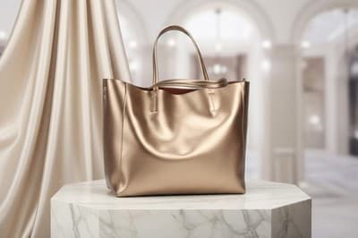 European Cowhide Large Capacity Handbag