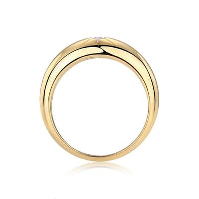 1Eight-prong Radiance - A Fashionable And Luxurious Jewelry Piece Set With Moiss - Thumbnail 2