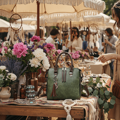 Retro Tassel Shoulder Messenger Bag