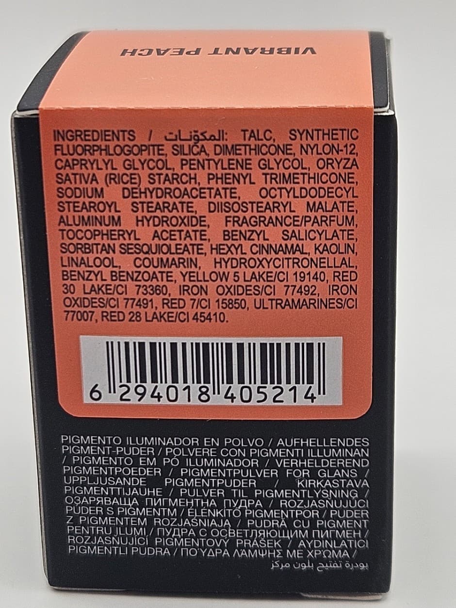 Huda Beauty Easy Bake 'Vibrant Peach' Pure Pigment 1g/0.03oz - NOT SOLD in USA - Thumbnail 4