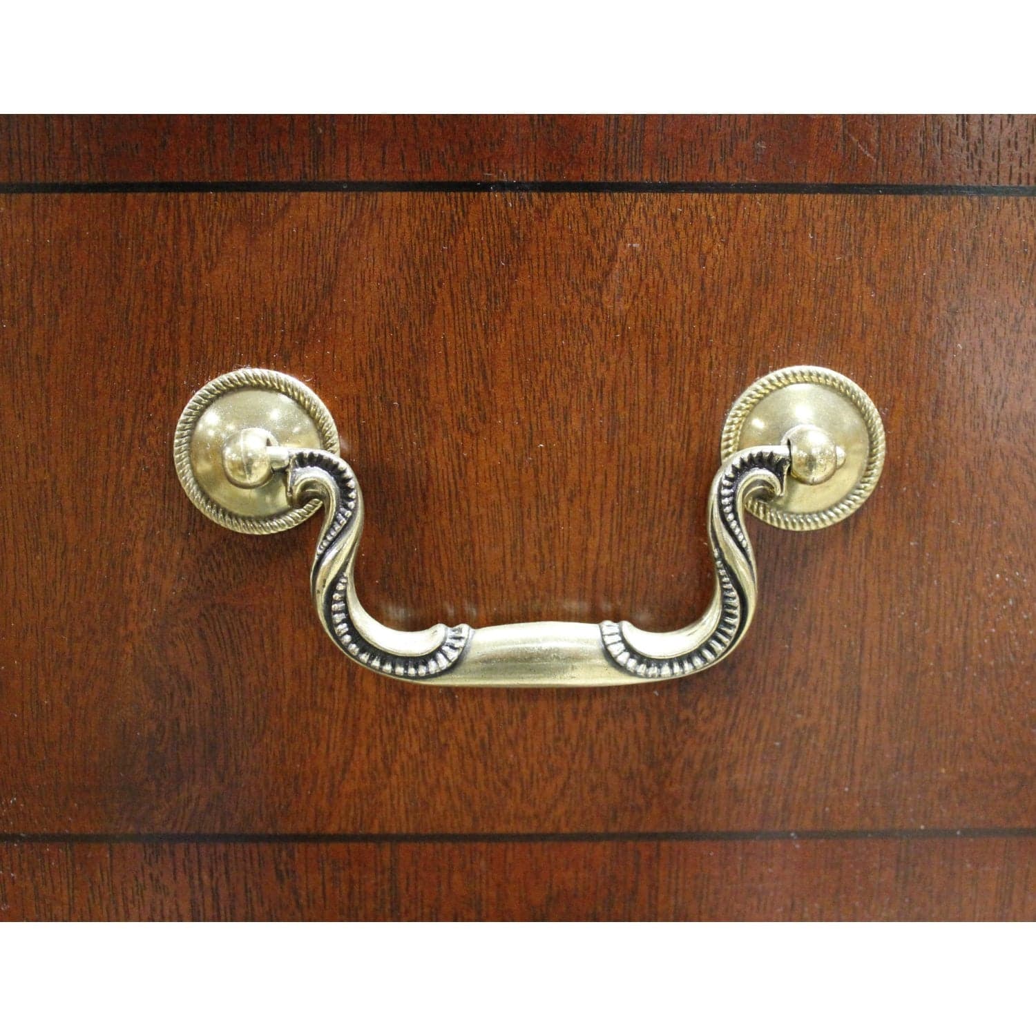 Ethan Allen 18 Drawer Dresser - Mahogany Finish - Thumbnail 6