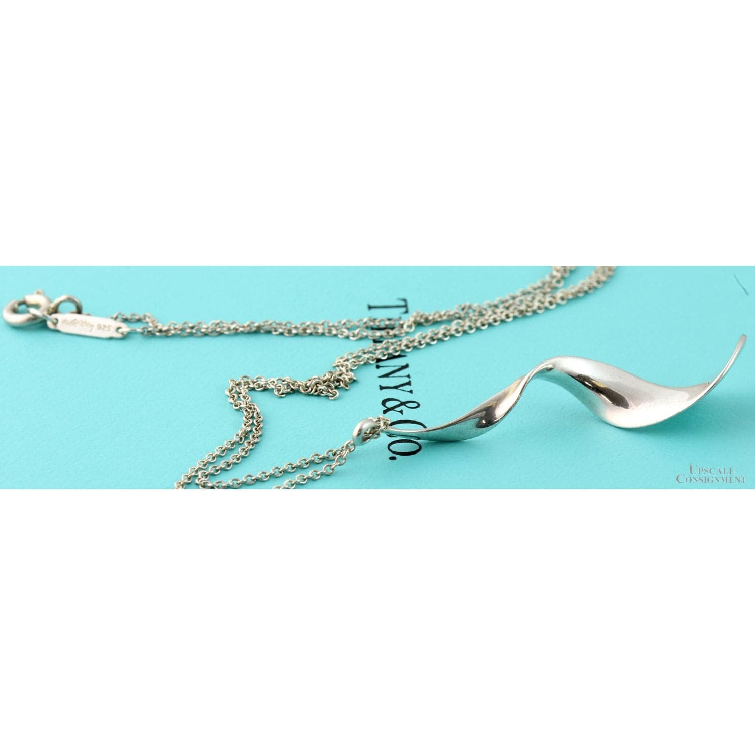 Tiffany & Co. Frank Gehry Orchid Pendant Necklace in Sterling Silver - 16 in - Thumbnail 4
