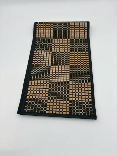 Bamboo & Black Table Runner - Image 1