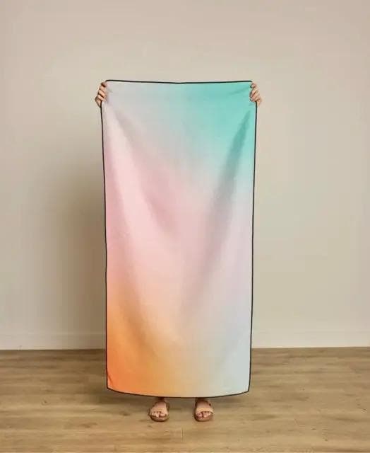 *NEW* Geometry Aura Flow Beach Towel - Image 1