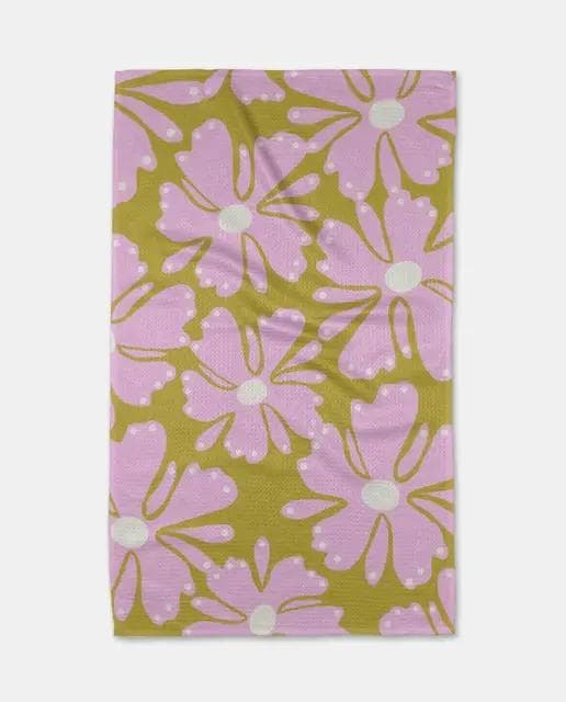 *NEW* Geometry Mom Garden Tea Towel - Image 1