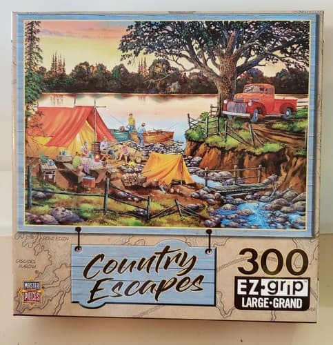 Puzzle - MasterPieces Country Escapes, 300 EZ grip lg pcs. "Happy Hour" - Image 1