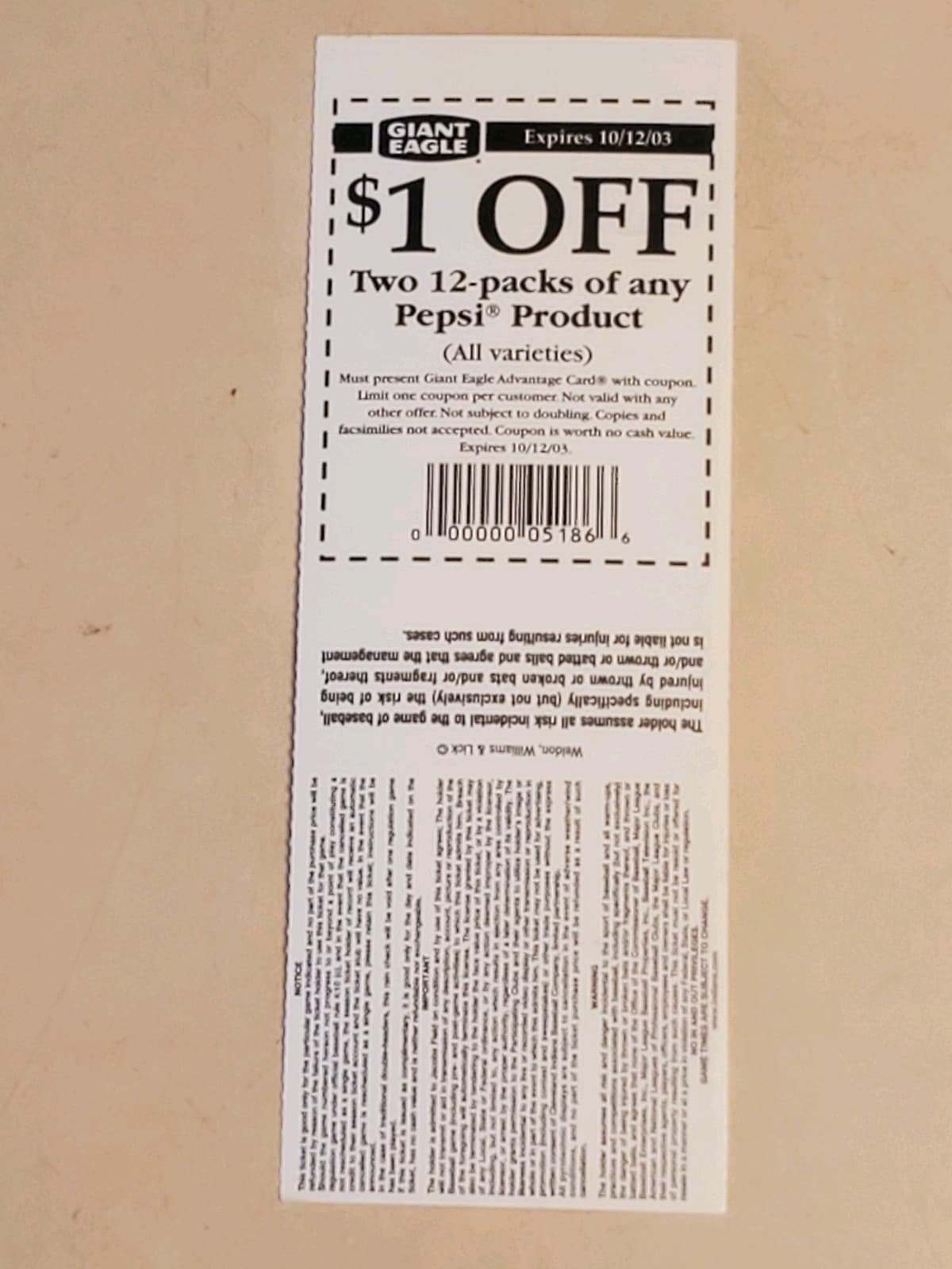2003 MLB Cleveland Indians Ticket Stub JUN 2 2003 v Chicago White Sox (5-2W) SEC - Thumbnail 2