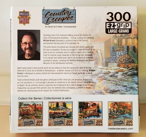 Puzzle - MasterPieces Country Escapes, 300 EZ grip lg pcs. "As Good As It Gets" - Thumbnail 2