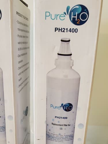 LG Refrigerator - Pure H20 Water Filter (#PH21400) Lot of 2. New open box. - Thumbnail 2
