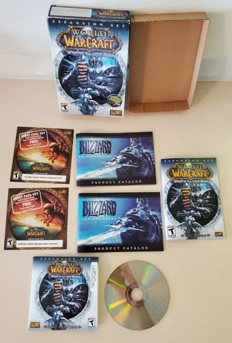 PC Game - World of Warcraft Wrath Of The Lich King Expansion Set. Used, exc cond - Thumbnail 4