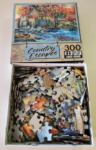 Puzzle - MasterPieces Country Escapes, 300 EZ grip lg pcs. "As Good As It Gets" - Thumbnail 5