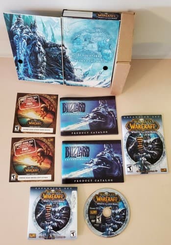 PC Game - World of Warcraft Wrath Of The Lich King Expansion Set. Used, exc cond - Thumbnail 3