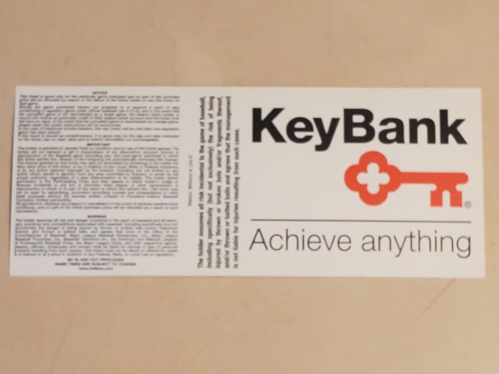 2003 MLB Cleveland Indians Ticket Stub JUL 25 2003 v Minnesota Twins (5-6L) SUIT - Thumbnail 2