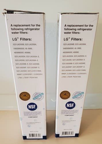 LG Refrigerator - Pure H20 Water Filter (#PH21400) Lot of 2. New open box. - Thumbnail 5