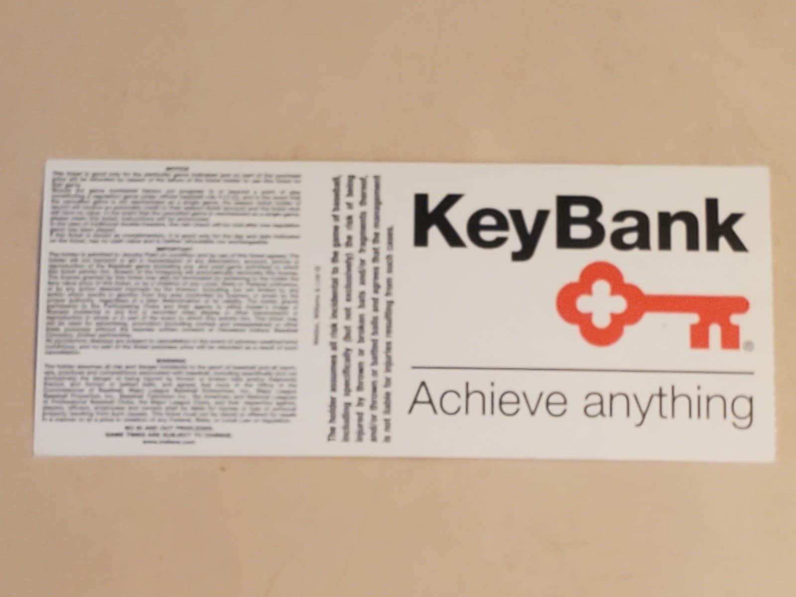 2003 MLB Cleveland Indians Ticket Stub JUL 27 2003 v Minnesota Twins (3-2W) SUIT - Thumbnail 2