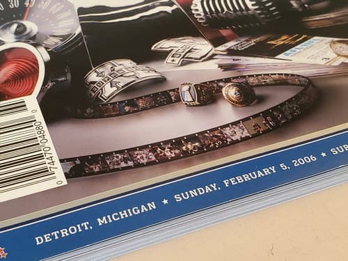 NFL Super Bowl XL (40-2006) Program NEW. Pittsburgh Steelers v Seattle - Thumbnail 3