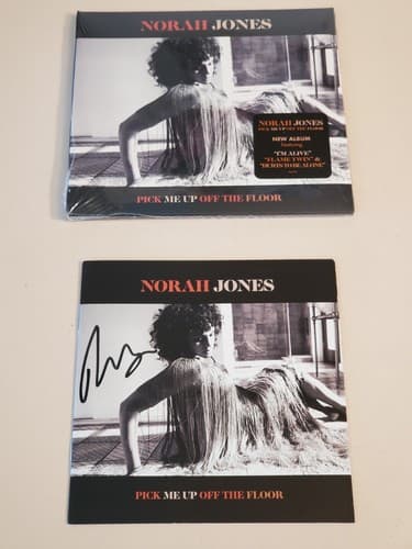 AUTOGRAPH MUSIC CD - Norah Jones - Pick Me Up Off The Floor (2020) NEW SEALED #1 - Image 1