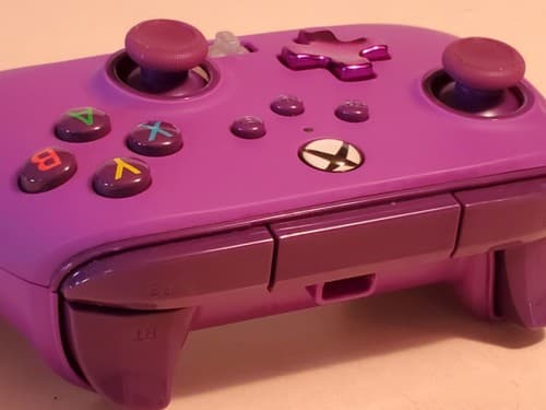 POWERA 1521747-02 Enhanced Wired Controller for XBOX, Royal Purple. Microsoft - Thumbnail 8