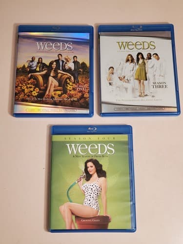 BLURAY TV - WEEDS Seasons 2, 3, 4 (2006-8) Six Discs / 1,033 min. Tested works - Image 1