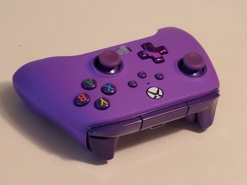 POWERA 1521747-02 Enhanced Wired Controller for XBOX, Royal Purple. Microsoft - Thumbnail 3