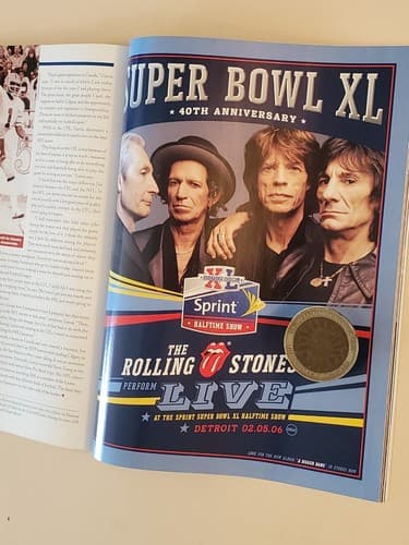 NFL Super Bowl XL (40-2006) Program NEW. Pittsburgh Steelers v Seattle - Thumbnail 11