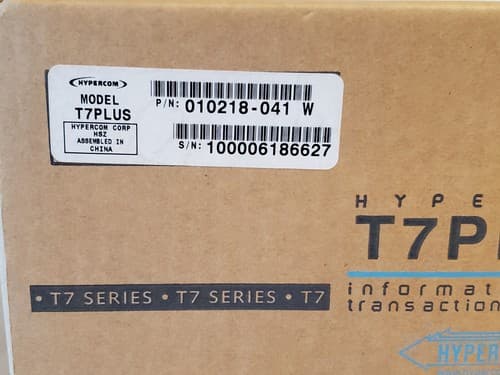 HYPERCOM T7Plus Information and Transaction Platform. Credit Card Terminal POS - Thumbnail 10