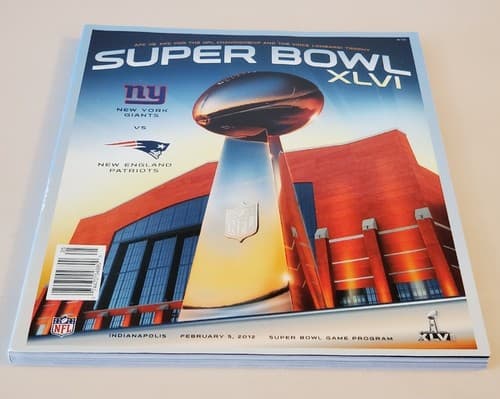 NFL Super Bowl XLVI (46-2012) Program NEW New York Giants v NE Patriots - Thumbnail 12