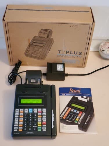 HYPERCOM T7Plus Information and Transaction Platform. Credit Card Terminal POS - Image 1