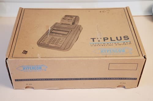 HYPERCOM T7Plus Information and Transaction Platform. Credit Card Terminal POS - Thumbnail 9