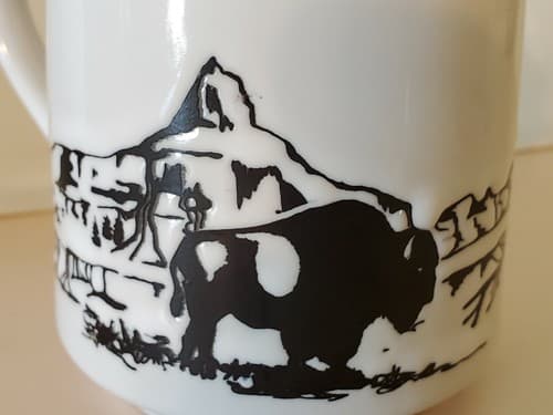 Mount Rushmore South Dakota coffee mug cup glass ceramic lot of 3. Exc cond - Thumbnail 10