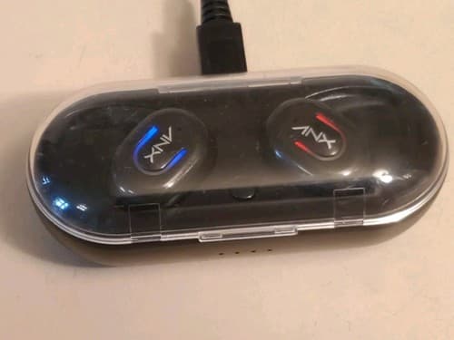 ANX Audio AX50 Sync True Wireless Earbuds With Charging Case, NEW Black - Thumbnail 9