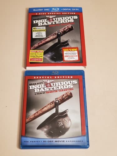 BLURAY MOVIE - INGLORIOUS BASTERDS (2009) 3-Disc Special Edition w Slipcover. - Thumbnail 4